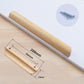 Solid Wood Half-Round Cabinet Finger Pulls