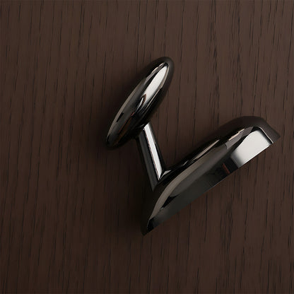 Solid Brass Pebble Wall Hooks for Coats & Towels