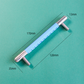 Colorful Leather Cabinet Pulls and Knobs, Stainless Steel
