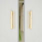 Crystal Glass Cabinet Handles Square Drawer Pulls