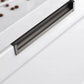 Aluminum Alloy Finger Edge Pulls for Cabinets and Drawers
