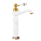 Retro Solid Brass Single Hole Bathroom Faucet
