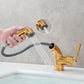 Simple Pull-out Single Hole Bathroom Faucet