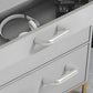 Aluminum Alloy Rounded Bar Cabinet Pulls and Handles