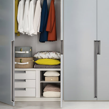 Aluminum Alloy Finger Edge Pulls for Cabinets and Drawers