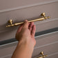 Retro Brass Cabinet Handles and Knobs for Wardrobes