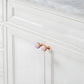Crystal Marble Brass Cabinet Handles, Drawer Pulls and Knobs