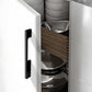 Solid Aluminum Alloy Modern Slimline Gold Cabinet and Drawer Pulls
