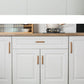 Curved Solid Wood Cabinet Handles and Round Cabinet Knobs