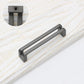 Open-Center Cabinet Pulls and Matching Knobs