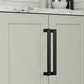 Modern Minimalist Zinc Alloy Square Cabinet Pulls