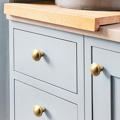 Faceted Zinc Alloy Cabinet Pulls and Matching Knobs