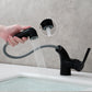 Simple Pull-out Single Hole Bathroom Faucet