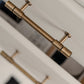 Vintage Bronze Solid Brass T-Bar Cabinet Pulls and Knobs