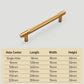 Gold Knurled Cabinet Pulls, Aluminum Alloy Drawer Handles