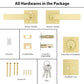 Keyed Entry Door Handle and Deadbolt Set for Exterior Doors