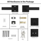 Keyed Entry Door Handle and Deadbolt Set for Exterior Doors