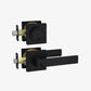 Keyed Entry Front Door Handleset with Single Cylinder Deadbolt