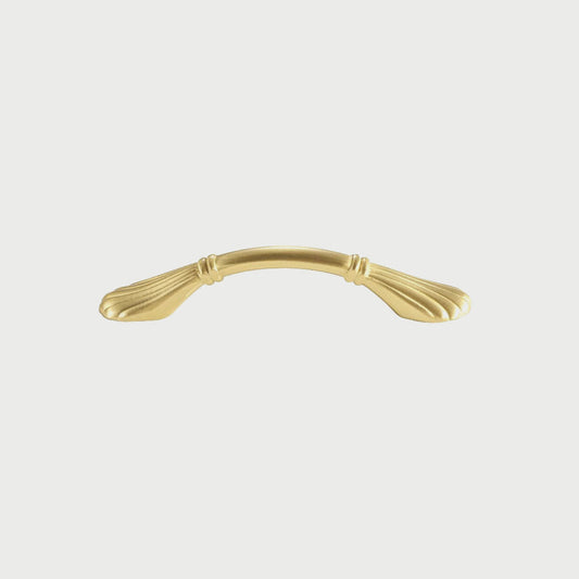 Brass Shell Cabinet Pulls and Round Knobs