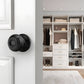 Round Interior Door Knobs with Dummy, Passage and Privacy Options