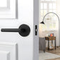 Zinc Alloy Passage Door Lever Handles for Closet and Hallway Doors