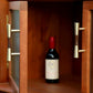 Vintage Brass and Wood Cabinet Pulls for Cabinets and Drawers
