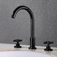 Modern 2-handle Brass Widespread Bathroom Sink Faucets
