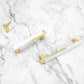 Modern Two-Tone Zinc Alloy Cabinet Pulls and T-Bar Knobs