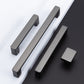 Two-Tone Slim Bar Cabinet Handles and Knobs for Wardrobes