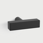 Matte Black Square Bar Drawer Pulls and Cabinet Handles