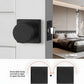 Heavy Duty Square Door Knobs for Closet, Hallway and Bathroom Doors