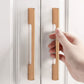 Solid Aluminum Alloy Modern Black Long Cabinet and Drawer Pulls