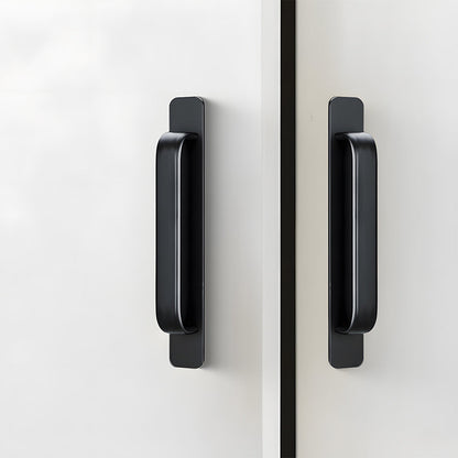 No-Drill Adhesive Cabinet Handles with Backplates