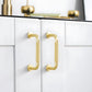 Threaded Ribbed Cabinet Handles and Pulls for Wardrobes