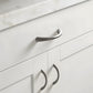 Curved Solid Zinc Alloy Cabinet Handles for Drawers