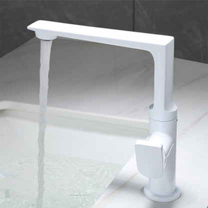 Ferron Modern Waterfall Single-Hole Bathroom Sink Faucet with 360° Swivel Spout
