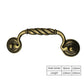 Vintage Brass Finish Bail Drawer Pull Handles