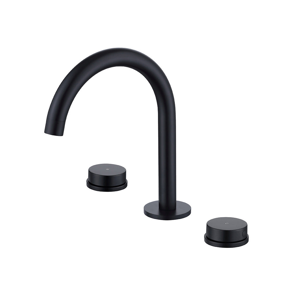 Norvia High-Arc Widespread 3-Hole Bathroom Sink Faucet
