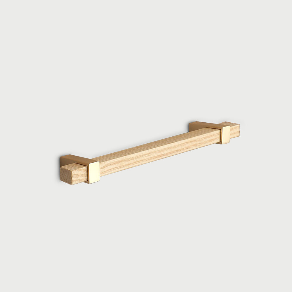 Square T-Bar Wooden Walnut Kitchen Cabinet Pulls