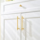 Gold Brass T-Bar Cabinet Handles and Matching Knobs