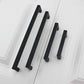 Matte Black Square Bar Cabinet Pulls