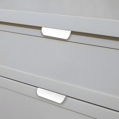 Low-Profile Invisible Finger Pulls and Drawer Handles