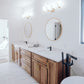 Brushed Brass Square Cabinet Pulls for Kitchen Cabinets & Drawers