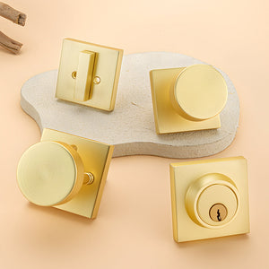 Keyed Entry Door Knob and Deadbolt Set for Exterior Doors