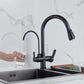 Clarivo Three-Way Kitchen Faucet with Filter Tap & Pull-Down Spout for Kitchen Sink