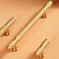 Solid Brass T-Bar Drawer Cabinet Pulls