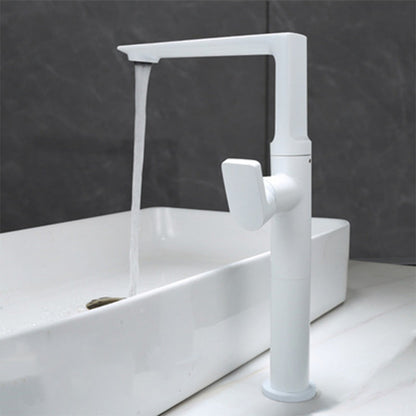 Ferron Modern Waterfall Single-Hole Bathroom Sink Faucet with 360° Swivel Spout