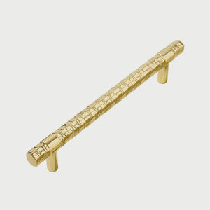 Textured T-Bar Zinc Alloy Cabinet Pulls and Drawer Handles