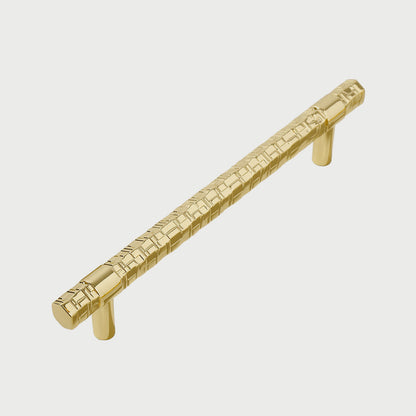 Textured T-Bar Zinc Alloy Cabinet Pulls and Drawer Handles
