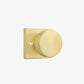 Heavy Duty Square Door Knobs for Closet, Hallway and Bathroom Doors